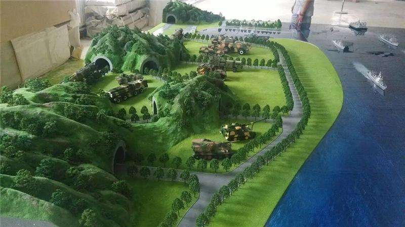 白银白银沙盘模型