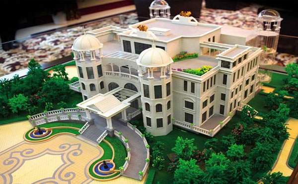 农业白银白银沙盘模型的应用