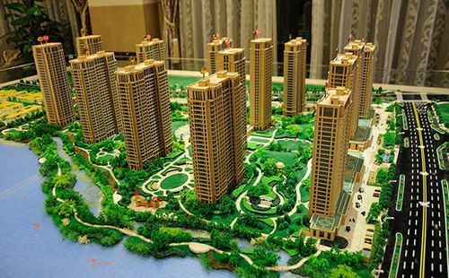 白银楼盘模型怎么制作
