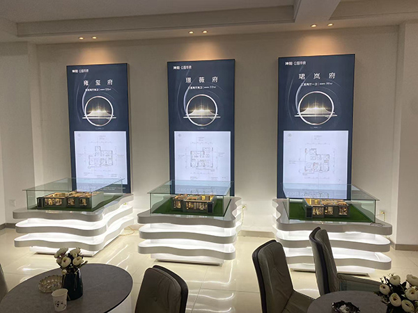 白银坤阳华府地产白银户型模型