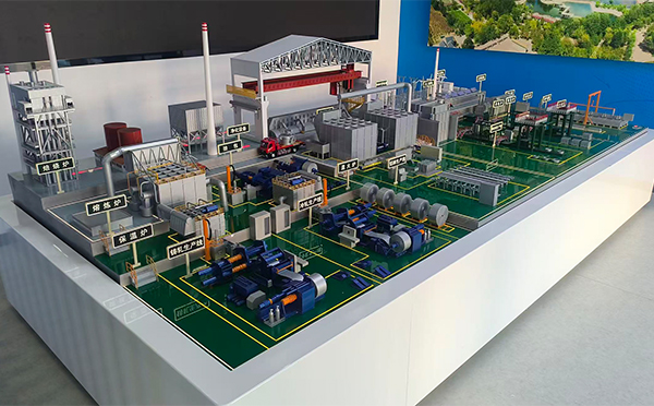 酒钢集团东铝厂-铝材生产线白银机械模型