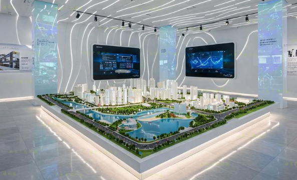 白银2026 沙盘模型制作新工艺，数字互动与传统工艺相融合！